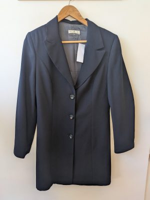 BLAZER AZUL FRENCH BAZAAR TALLE L