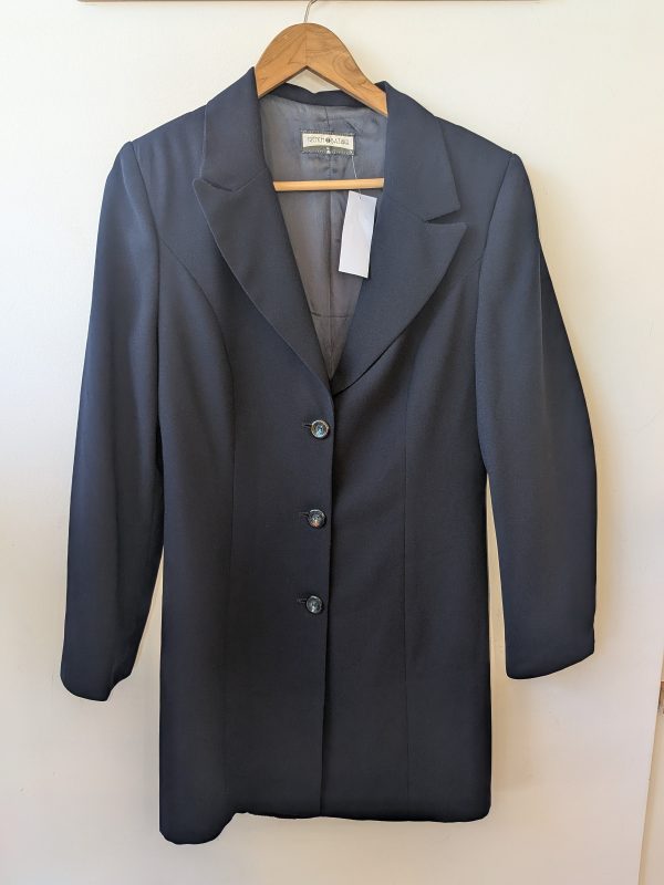 BLAZER AZUL FRENCH BAZAAR TALLE L