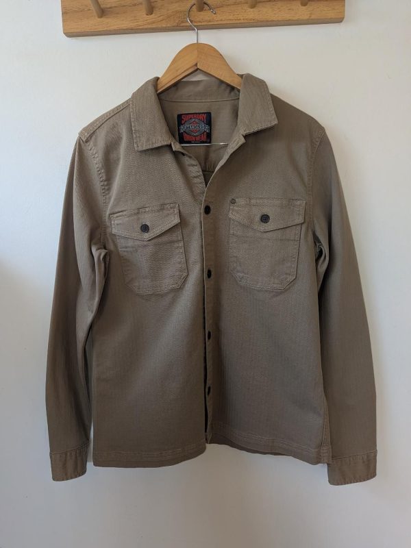 CAMISA VISON SUPERDRY M