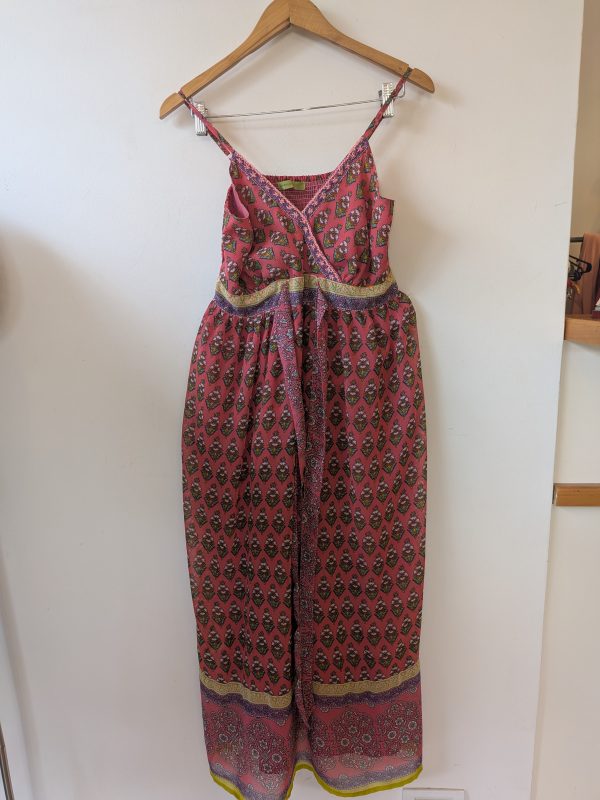 VESTIDO LARGO CORAL RAPSODIA S