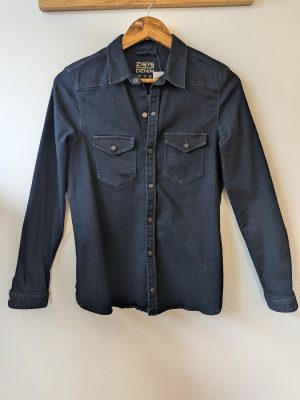 CAMISA JEAN AZUL ZARA M