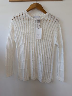 SWEATER BLANCO TEJIDO DESIDERATA 42