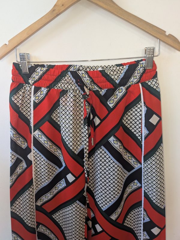 PANTALON ESTAMPADO ROJO MARIA CHER S - Imagen 4