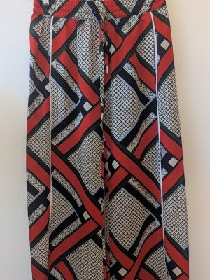 PANTALON ESTAMPADO ROJO MARIA CHER S