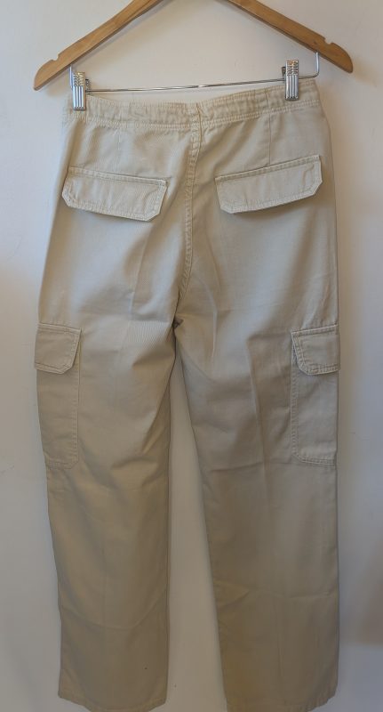 PANTALON BEIGE ZARA 36 - Imagen 4