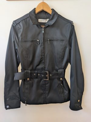 CHAQUETA NEGRA ZARA M