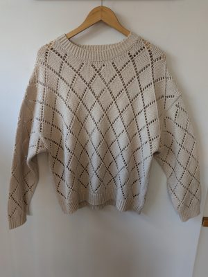 SWEATER TEJIDO BEIGE PRIMARK M
