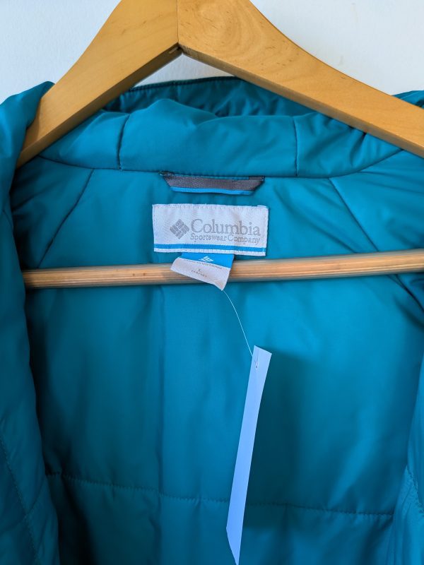 CAMPERA TURQUESA COLUMBIA L - Imagen 3