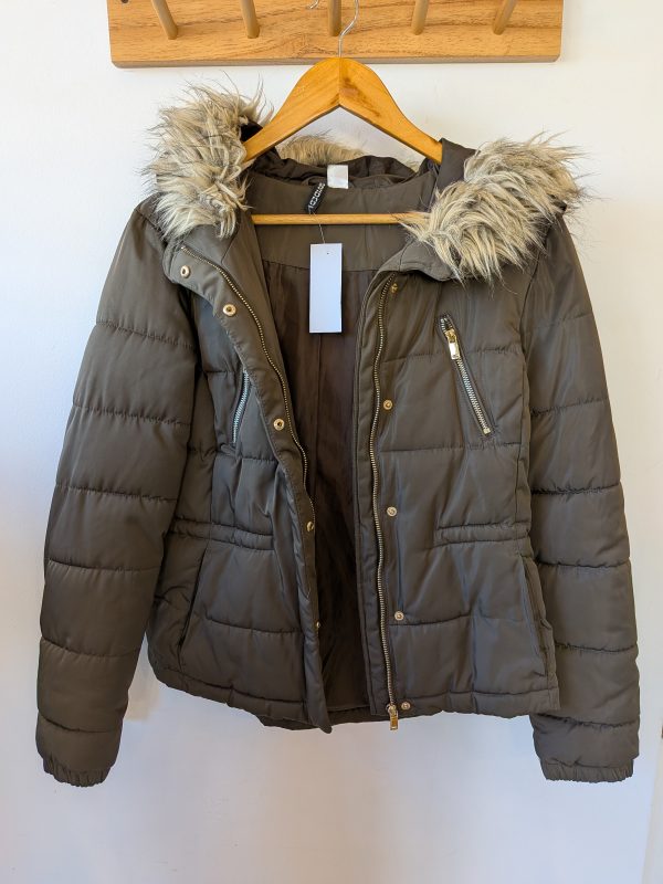 CAMPERA VERDE H&M 42 - Imagen 4