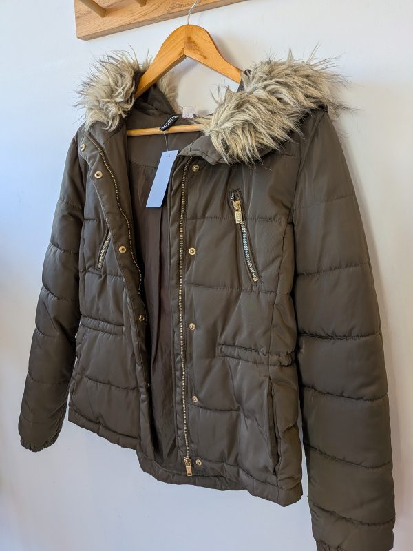 CAMPERA VERDE H&M 42 - Imagen 3