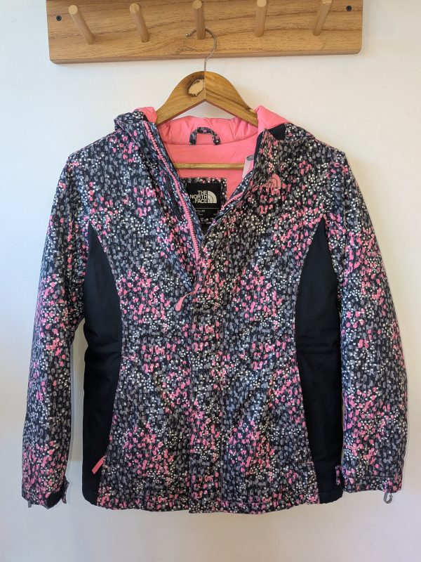 CAMPERA NEGRO ROSA THE NORTH L