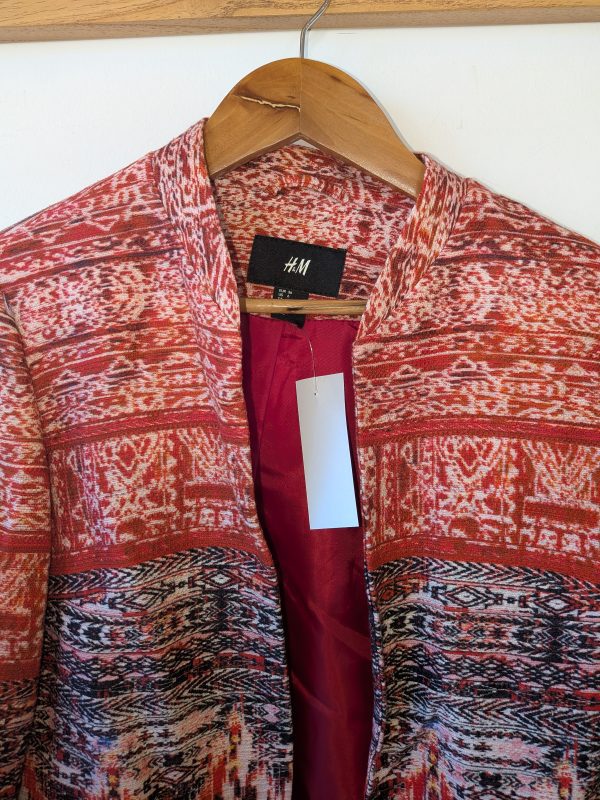 SACO ESTAMPADO H&M 36 - Imagen 3